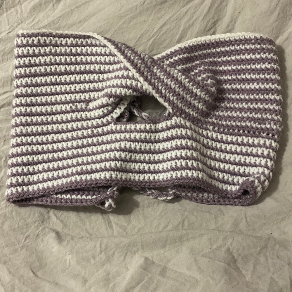 Crochet crop top